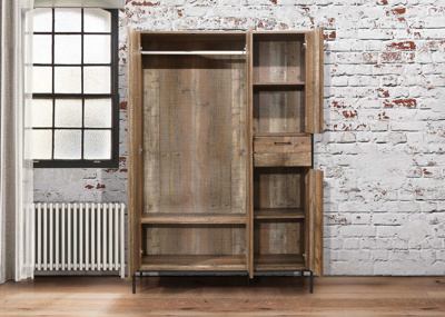 Urban 4 Drawer Wardrobe - Open Urban 4 Drawer Wardrobe - Open