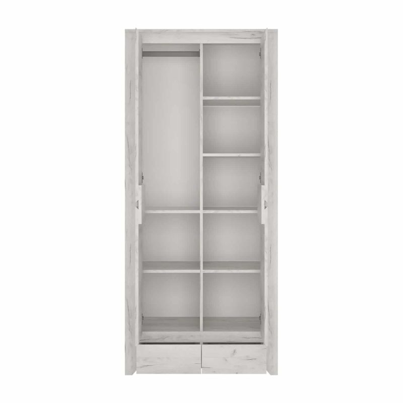 Angel 2 Door 2 Drawer Wardrobe Inside Angel 2 Door 2 Drawer Wardrobe Inside