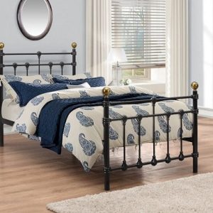 Atlas Single Bed in Black