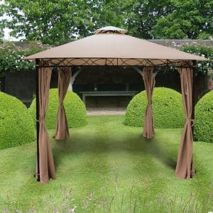 Glendale Marco Polo Mocha Gazebo 3x3m