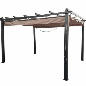 Seville Gazebo in Mocha 4x3m