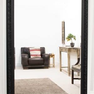 Hartwell Black Large Mirror