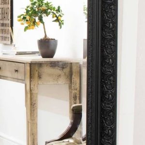 Hartwell Black Large Mirror