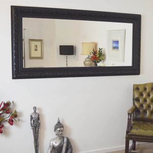 images Hartwell Black Small Mirror