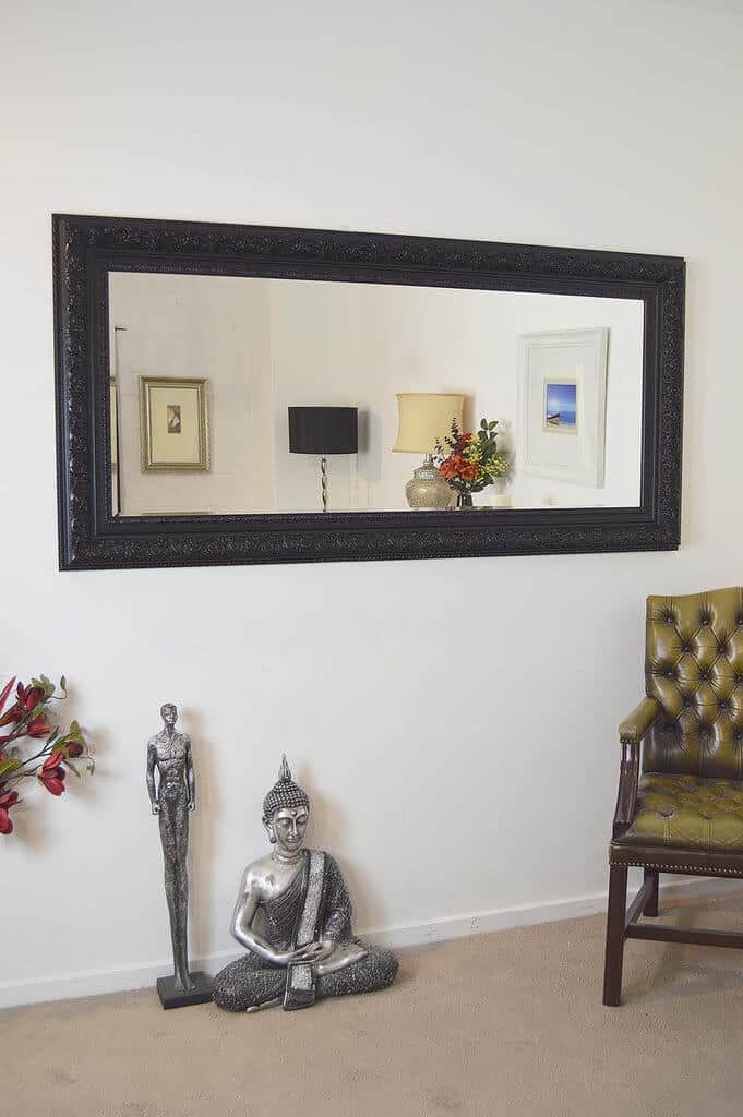 images Hartwell Black Small Mirror