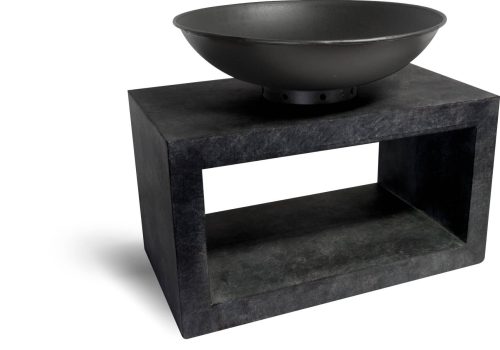 Ivyline Fire Pit & Rectangle Console Granite