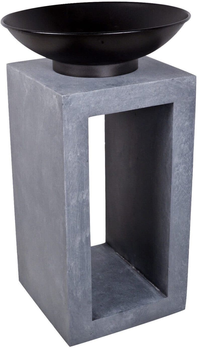 Ivyline Firefly Square 68cm Firebowl and Console Ivyline Firefly Square 68cm Firebowl and Console