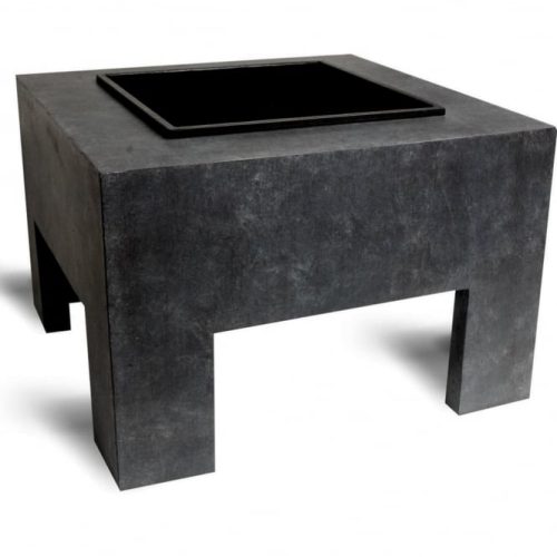 Ivyline Firefly Square Granite Firebowl