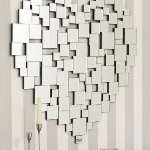 Love Frameless Mirror