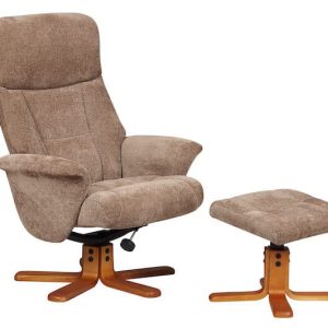 Marseille Swivel Recliner in Mist Marseille Swivel Recliner in Mink