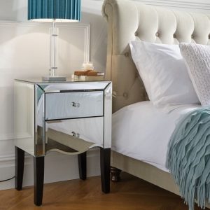 Palermo 2 Drawer Bedside Table Lifestyle Palermo 2 Drawer Bedside Table Lifestyle