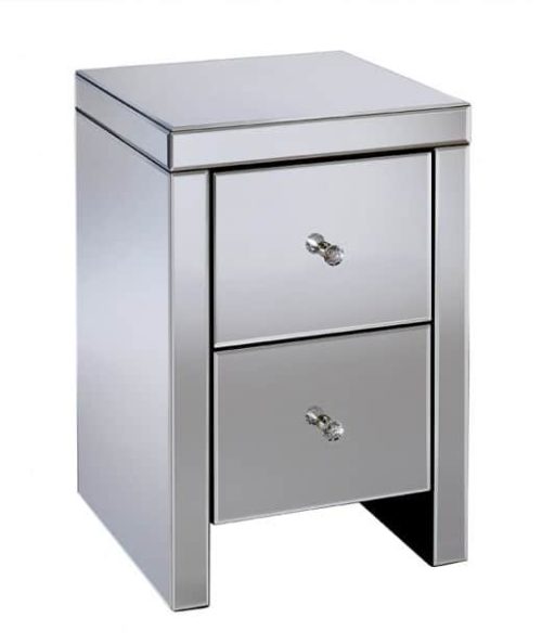 Seville 2 Drawer Bedside Table