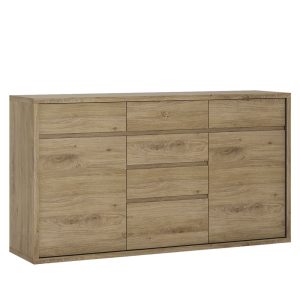Shetland 2 Door 6 Drawer Chest Side