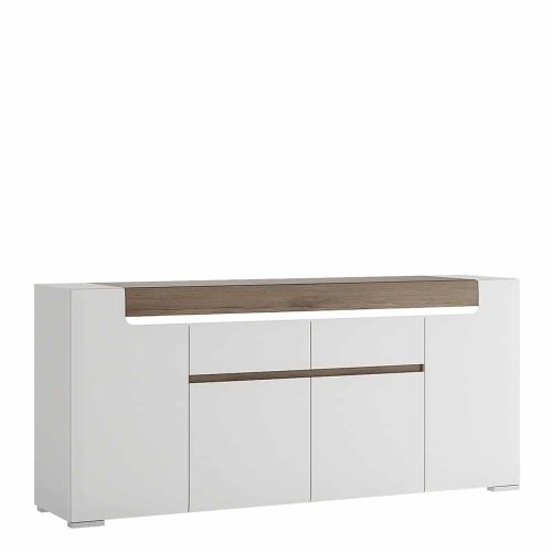 Toronto Wide 4 Door 2 Drawer Sideboard