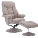 Biarritz Swivel Recliner in Lisbon Wheat
